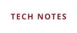 TECH NOTES